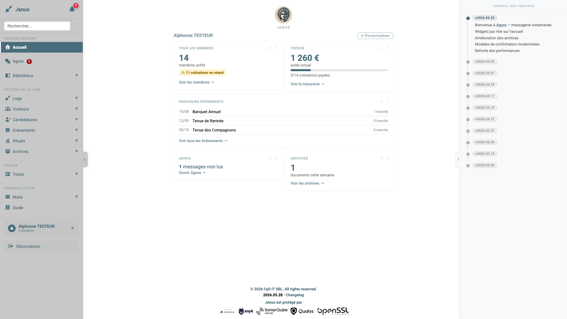 Screenshot de Janus